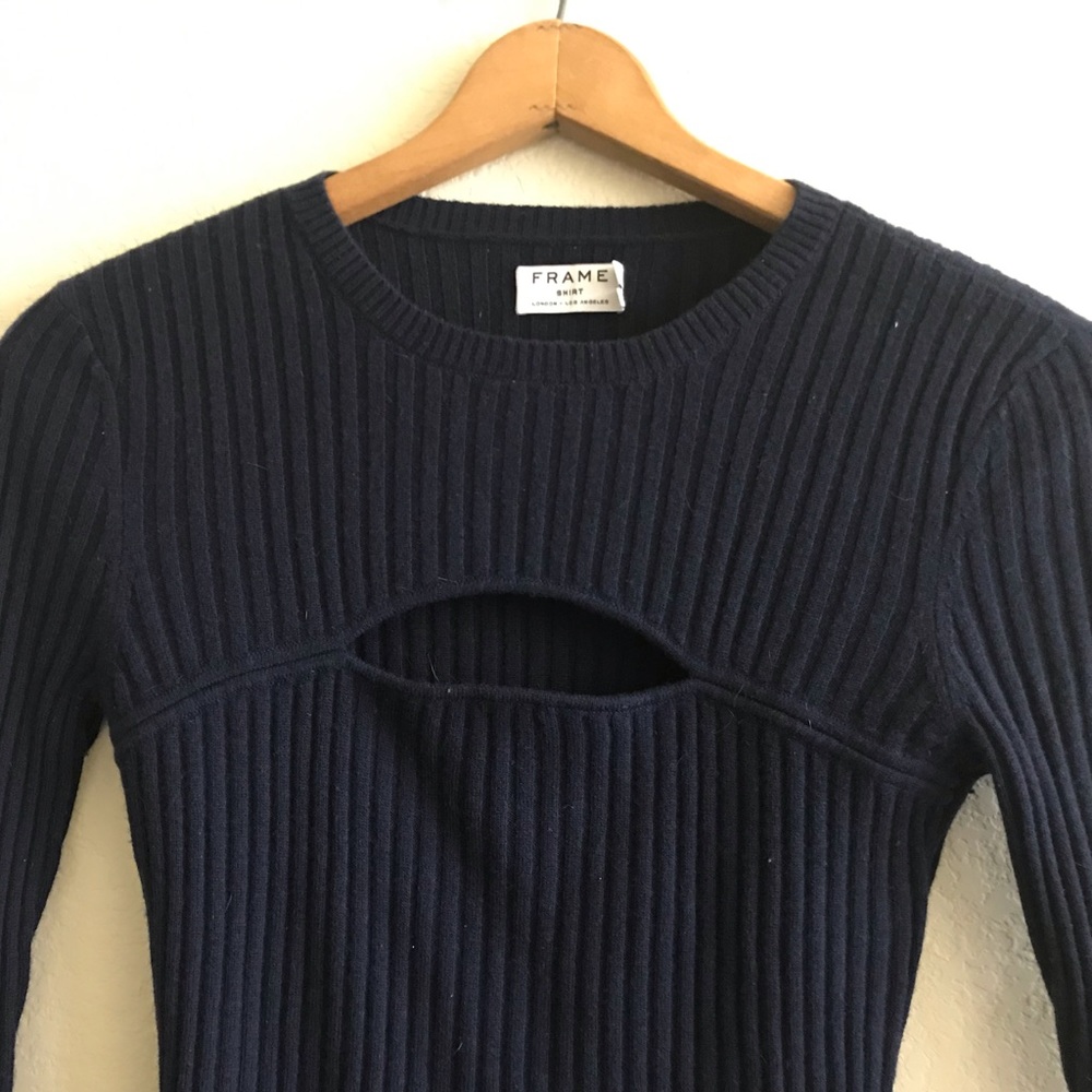 Frame Peek-a-boo Sweater - Picture 3 of 7